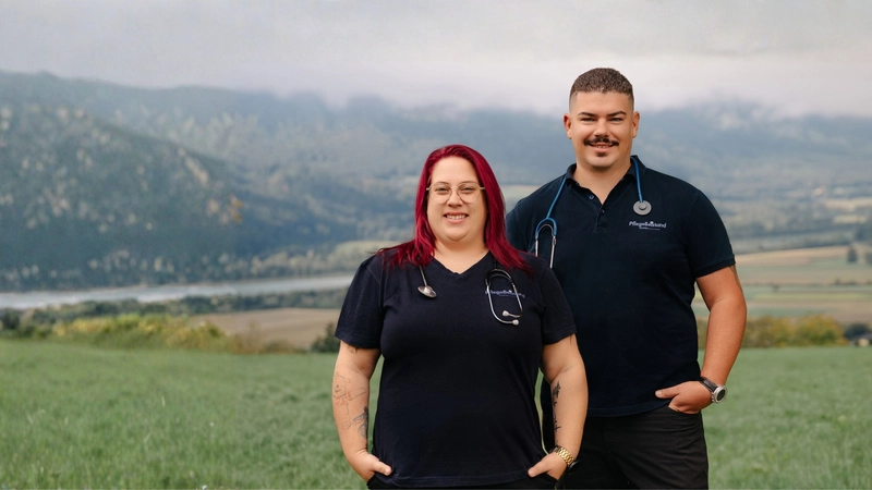 David und Bianca Koschier von Pflegebeistand_akute Hauskrankenpflege, Pflegegeldbegleitung, Wundmanagement